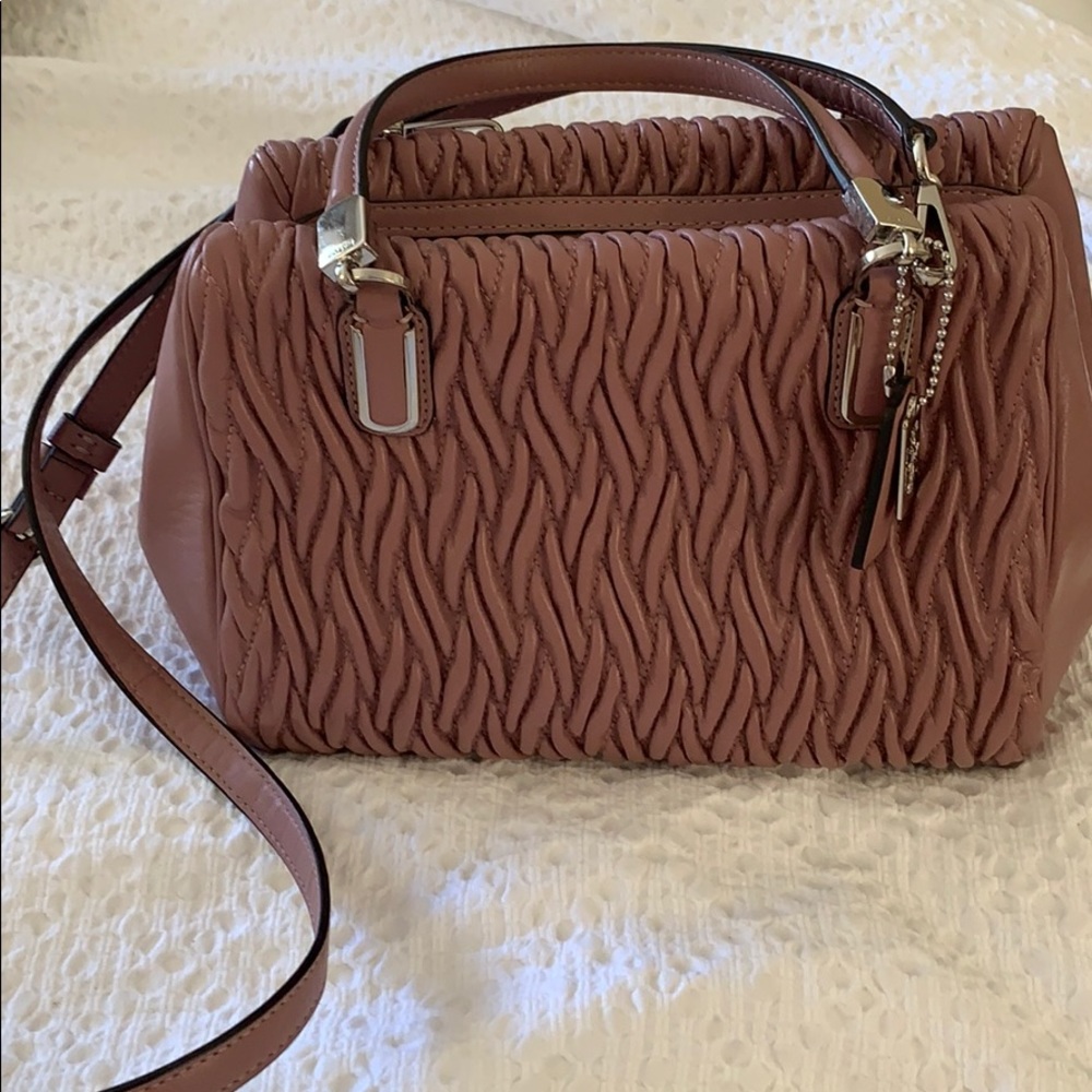 Coach gathered bag